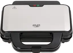Сендвічниця бутербродниця Adler AD 3043 1300 Вт - мініатюра 2