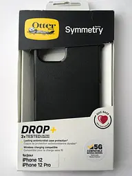 Чохол протиударний OtterBox Symmetry Series 77-65462 для iPhone 12 Pro Max (6.7") Black - мініатюра 8