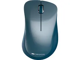 Миша Canyon Wireless CNE-CMSW11BL Blue USB