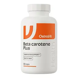 Бета-каротин з вітамінами OstroVit Beta Karoten Plus, 120 капсул