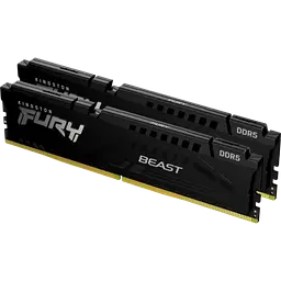 Оперативна пам'ять Kingston Fury 32GB (2x16GB) DDR5 5600MHz Beast Black (KF556C40BBK2-32)