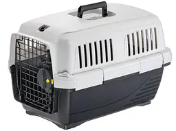Переноска для собак та котів Ferplast Clipper 1 чорна до 5 кг 50x33x32 см 73114021