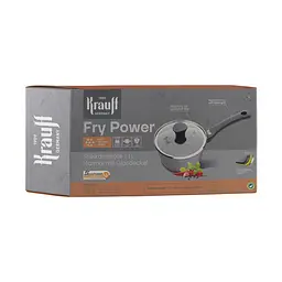 Ківш Krauff Fry Power зі скляною кришкою 1.1 л (25-45-248) - мініатюра 2
