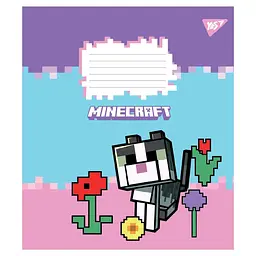 Набір зошитів Yes Minecraft Flowers А5, 24 аркуші 20 шт. (767589) - мініатюра 4