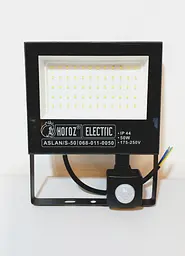 Прожектор світлодіодний Horoz Electric ASLAN/S-50 50W 6400K чорний - мініатюра 2