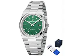 Наручний годинник чоловічий PD-1753 Silver-Green Pagani Design acs0031192 - мініатюра 2
