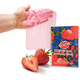 Латексна серветка One Latex Dental Dams Strawberry 1 шт. - мініатюра 2