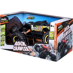 Машинка іграшкова на радіокеруванні Maisto Tech Rock Crawler чорна (82746 black) - мініатюра 17