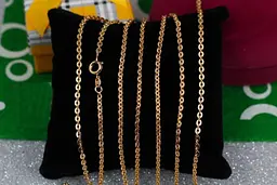 Ланцюг Xuping Jewelry щільний якірний 50 см 2.5 мм золотистий