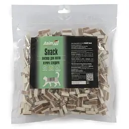 Ласощі AnimAll Snack курячі сендвічі для котів 500 г