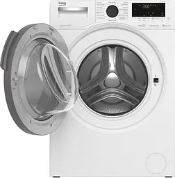 Пральна машина Beko з фронтальним завантаженням WUE8616XBCW, 8кг, 1400, A+++(-10%), Пара, 55см, Дисплей, Інвертор, Білий (WUE8616XBCW) - мініатюра 3
