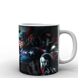 Кухоль GeekLand Avengers Месники битва AG.02.012 330 мл білий - мініатюра 3