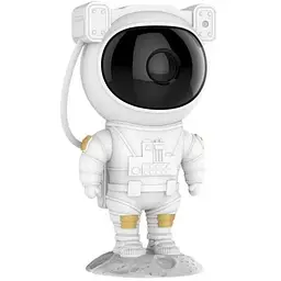 Лампа-нічник Astronaut для проекції зірок з Bluetooth динаміком 8 режимів