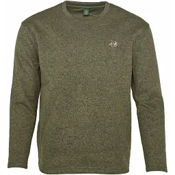 Пуловер Orbis Textil Herrenpullover Strick-Fleece 4XL Оливковий
