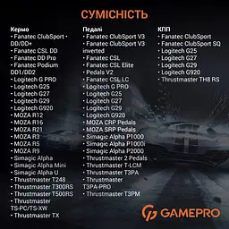 Крісло ігрове GamePro кокпіт (RS115) - мініатюра 15