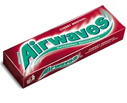 Жувальна гумка Airwaves Cherry Menthol 56г - мініатюра 6
