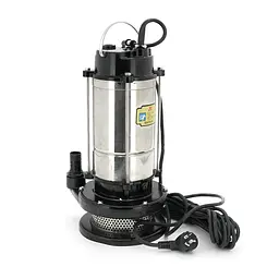 Занурювальний насос 1100W 220V до 2.5 м³/год підйом до 25 м 25 мм нержавіюча сталь 410х195х225 мм 11.180 кг. + перехідник - мініатюра 3