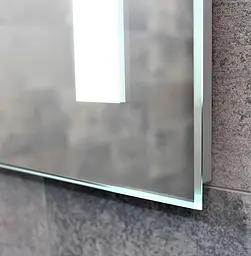 Дзеркало Dusel DE-M1041 75x100 з годинником і Bluetooth, Білий - мініатюра 4