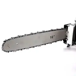 Акумуляторна ланцюгова пила Electric SAW 16" з 2 акумуляторами жовта - мініатюра 3