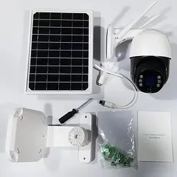 Камера відеоспостереження вулична XPRO із сонячною панеллю 4G Solar Camera ICSEE 3MP FHD-Contains SIX 18650 batteries 12 (MER-15336_5524) - мініатюра 5