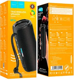 Портативна акустика Hoco HC16 Vocal Sports Black [87079] - мініатюра 5