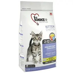Сухий суперпреміум корм 1st Choice Kitten Healthy Start Фест Чойс для кошенят, Курка 10 кг (ФЧККН10)