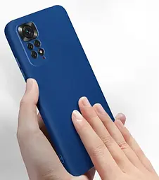 Чохол Wave Colorful Case для Xiaomi Note 11 / Note 11S [Blue] [70109] - мініатюра 5