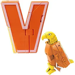 Літера-трансформер Transbot Lingva Zoo літера V (T15507/1) - мініатюра 2