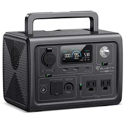 Bluetti EB3A 600W 268Wh (США версія 110V) портативна електростанція для американської техніки