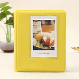 Фотоальбом для Fujifilm Instax Mini (12, 11, 40, 70, 90, 99, EVO, Link, Liplay) Polaroid 300, Z2300 на 64 фото, жовтий - мініатюра 5