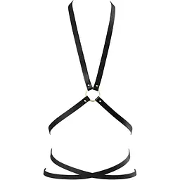 Портупея з екошкіри Bijoux Indiscrets Maze - Multi-Way Body Harness Black