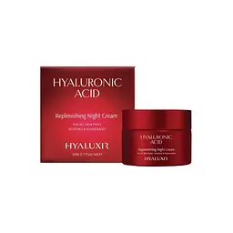 Крем для обличчя Hyaluxir Hyaluronic Acid Нічний з гіалуроновою кислотою Відновлювальний 50 мл (3701120011705) - мініатюра 2