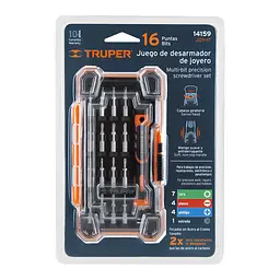 Набір викруток Truper прецизійних 17 шт. (JOY-17) - мініатюра 2