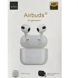 Навушники Bluetooth Wiwu Airbuds 3 SE White - мініатюра 4