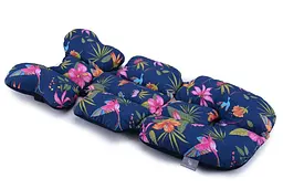 Матрас в коляску и автокресло Cottonmoose Air 828/81/100 rajski ptak (синий (райские птицы)