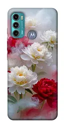 Чохол Demsky Red and white smoke для Motorola Moto G60