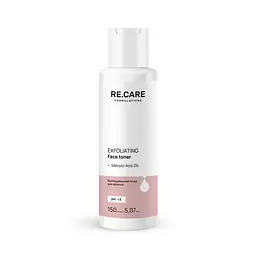 Відлущувальний тонер для обличчя Exfoliating Face toner RE.CARE 150 мл