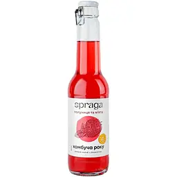 Напій Spraga Комбуча Полуниця та м'ята слабогазований 250 мл (933315)