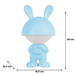 Світильник-нічник Kite LED з акумулятором Dreamy Bunny блакитний (K25-315-1-3) - мініатюра 5