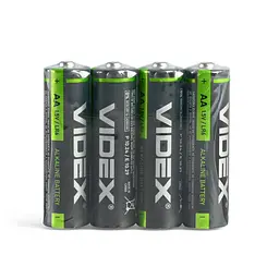 Батарейка лужна Videx LR03/AAA 4шт SHRINK (60)