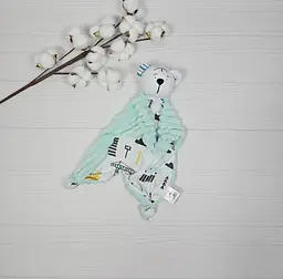 Пелюшка з комфортером A.L.Babybox Машини в місті М'ятний (NA 24320258) - мініатюра 4