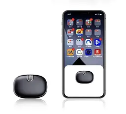 Спортивні Bluetooth навушники TWS BX28 із зарядним кейсом і активним шумозаглушенням Чорний - мініатюра 4