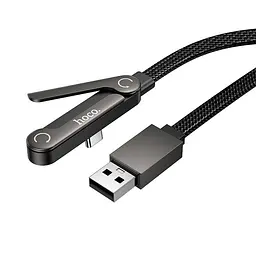 Кабель HOCO Type-C Exquisite bracket charging data cable U150 1.2m, 36W/3A - мініатюра 2