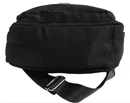 Жіноча сумка через плече з тканини Bobo 9505-5 чорна - мініатюра 5