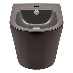 Біде підвісне Qtap Scorpio QT1455053FMB, Чорний матовий - мініатюра 2