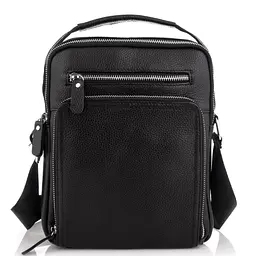 Барсетка чоловіча шкіряна через плече Tiding Bag M5608-1A - мініатюра 5
