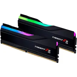 Модуль пам'яті DDR5 G.Skill Trident Z5 RGB 2x32GB 6000MHz Black (F5-6000J3040G32GX2-TZ5RK) [102616]