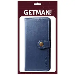 Шкіряний чохол-книжка GETMAN Gallant (PU) для TECNO Camon 19 Neo Синій - мініатюра 6