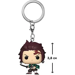 Ігрова фігурка на кліпсі Funko Pop! Demon Slayer Tanjiro Kamado (61374) - мініатюра 2