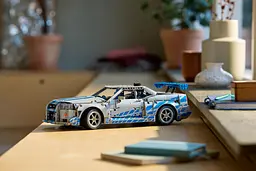 Конструктор LEGO Technic Подвійний форсаж Автомобіль Nissan Skyline GT-R (R34) 1410 деталей (42210) - мініатюра 13